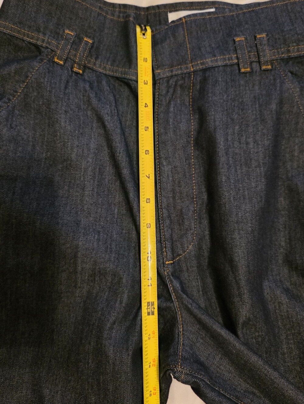 Frame The Cinched High Waist Jeans In Rinse Size 29 - Picture 12 of 13